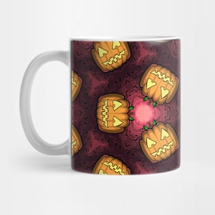 Jack-o-Lantern Pattern Mug